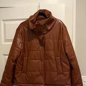 Pomander Place Chestnut Puffer Jacket